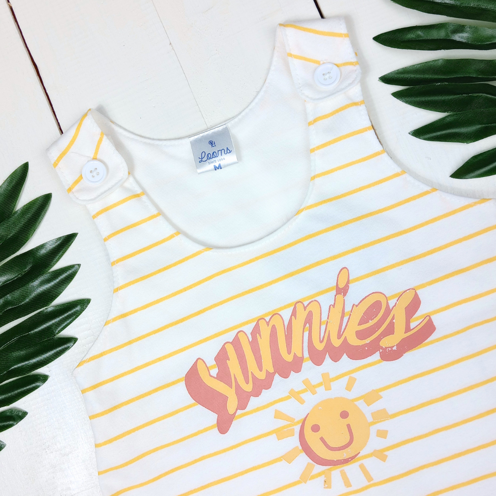 SUNNIES PLAYSUIT FOR INFANTS (3-12 MONTHS)