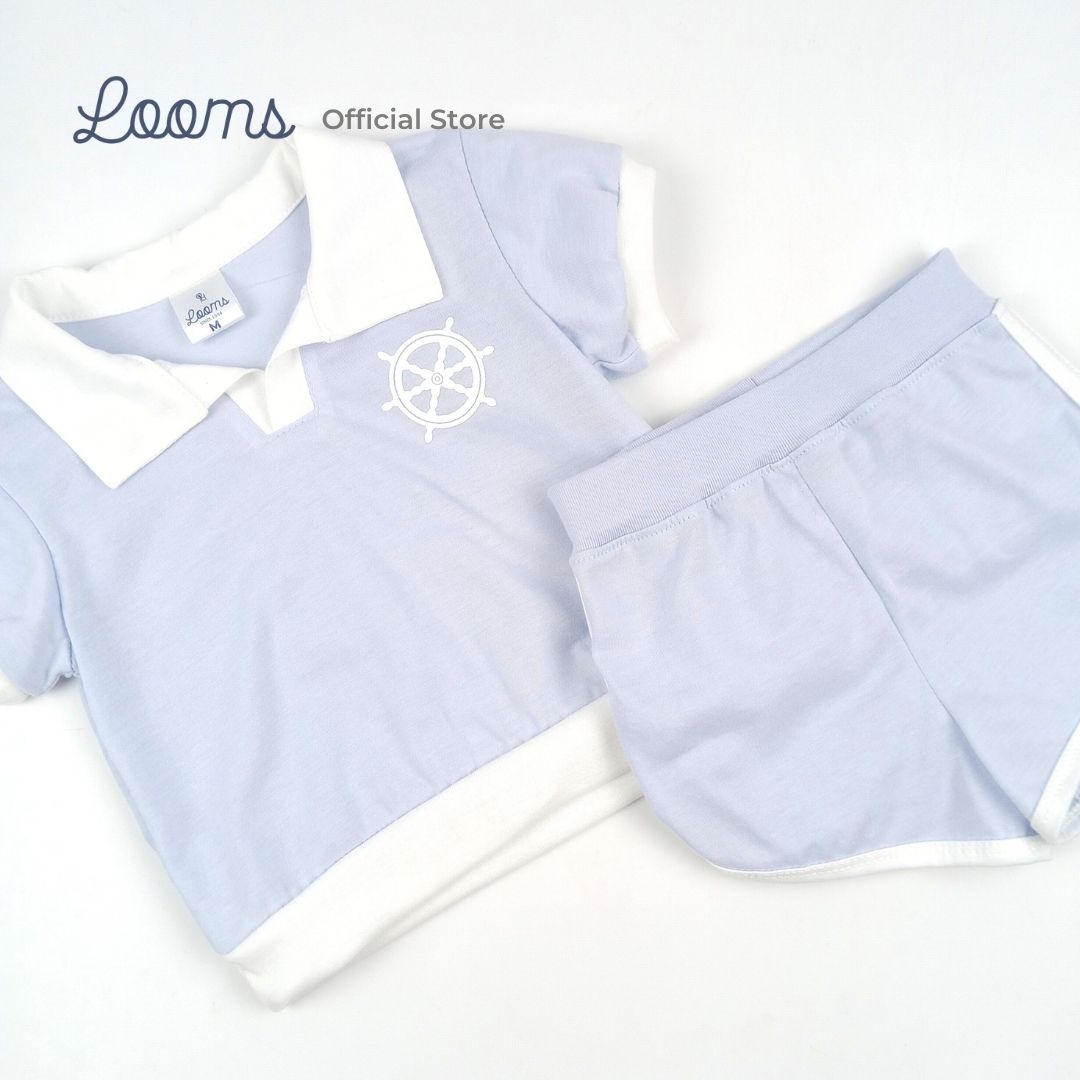 HAMPTONS POLO SHIRT AND SHORTS SET FOR INFANTS (3-12 MOS)