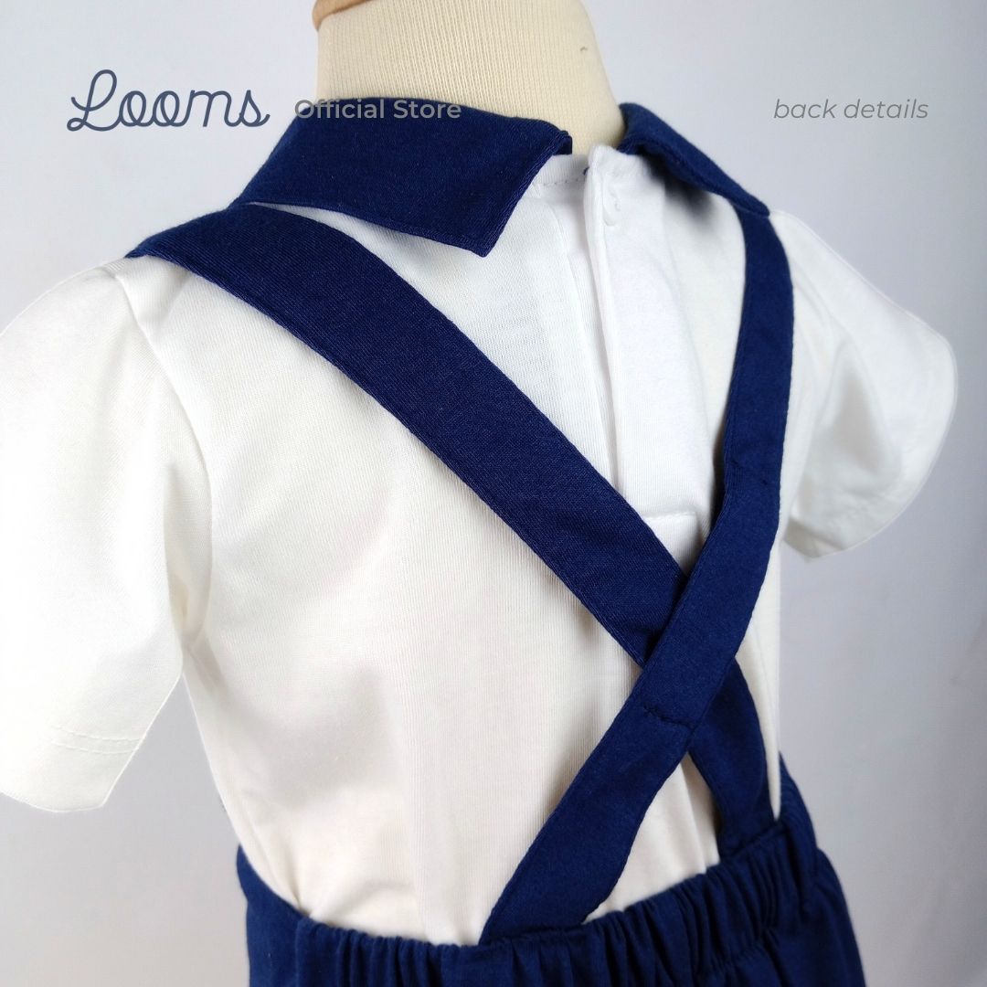 HAMPTONS SHIRT WITH SUSPENDER SHORTS SET FOR INFANTS (3-12 MOS)