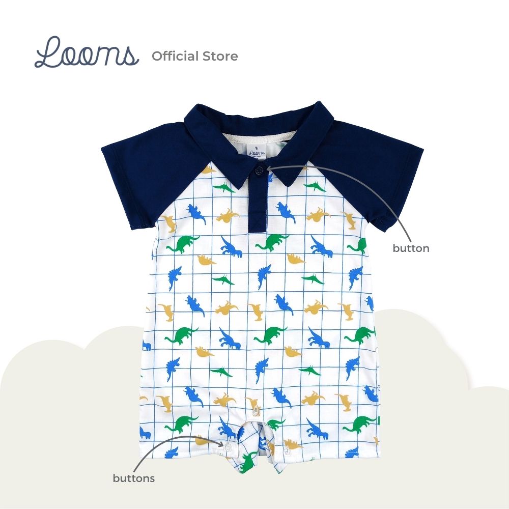 DINOVERSE ROMPER FOR INFANTS (3-12 MOS)