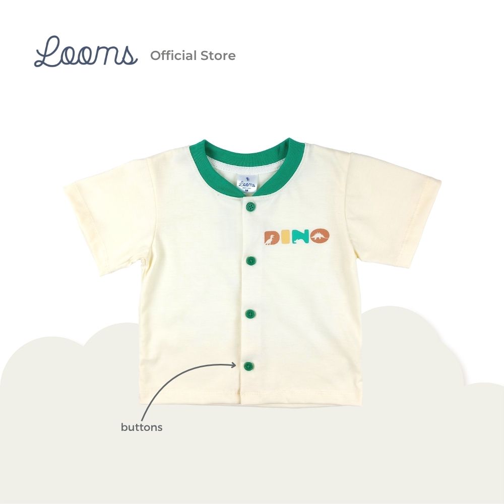 DINOVERSE BASEBALL TEE AND SHORTS SET FOR INFANTS (3-12 MOS)