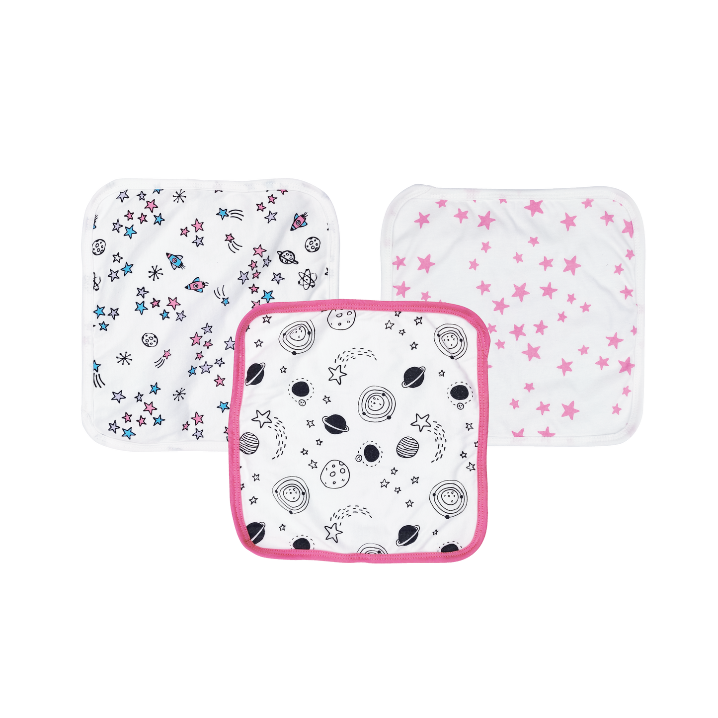SPACE KIDS 3IN1 WASH CLOTHS FOR INFANTS