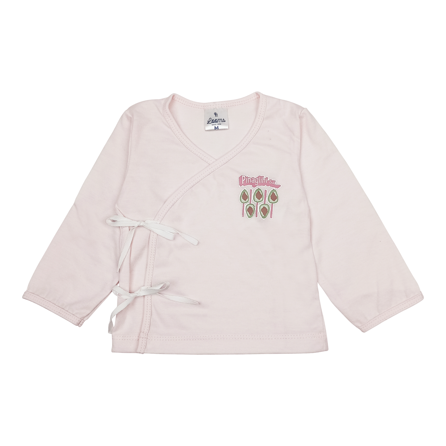 PINOY STREAT 3IN1 LONGSLEEVED TIESIDE FOR NEWBORN (0-6 MONTHS)