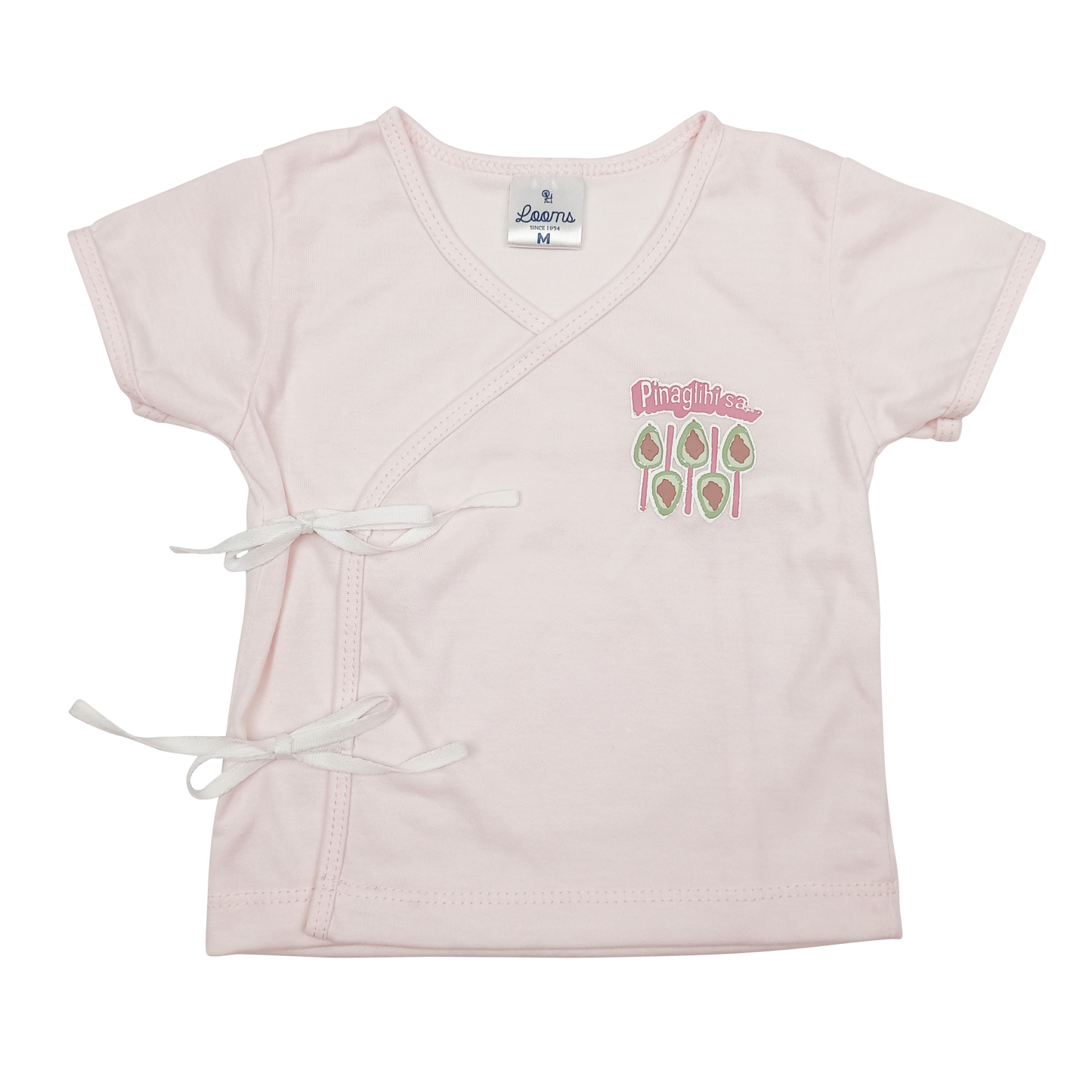 PINOY STREAT 3IN1 SHORT SLEEVED TIESIDE FOR NEWBORN (0-6 MONTHS)