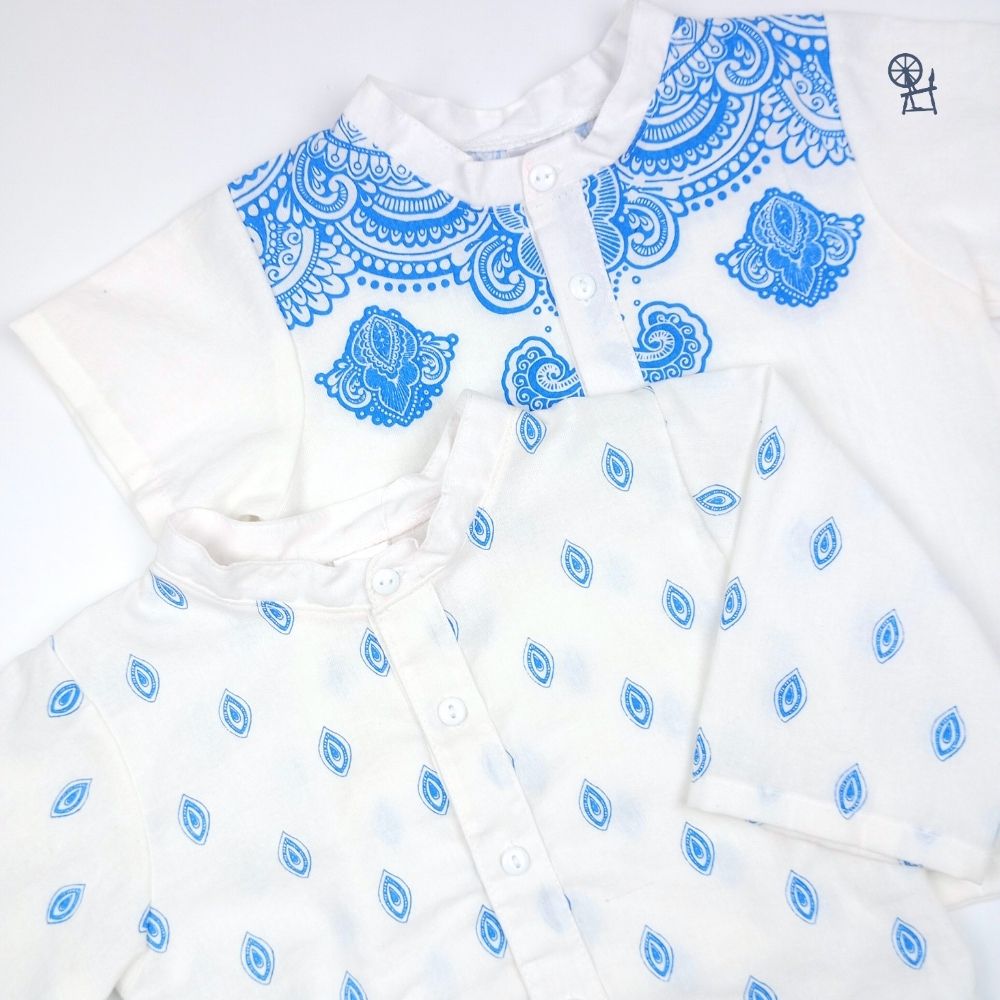 SURAMYA LINEN LONG SLEEVED POLO FOR TODDLERS 1-4 YEARS OLD