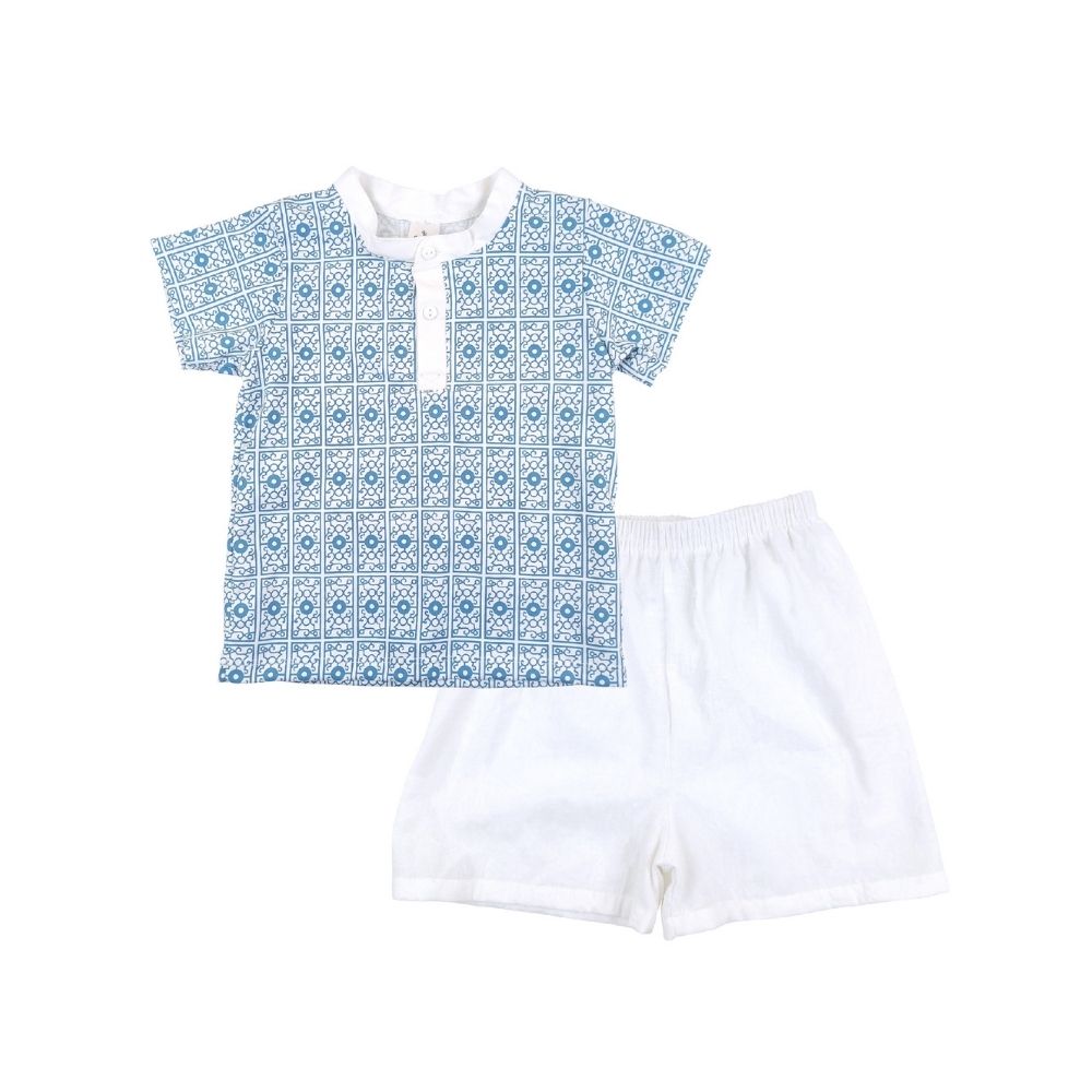 SEFRIYA SHIRT AND SHORTS SET FOR TODDLERS 1-3 YEARS OLD