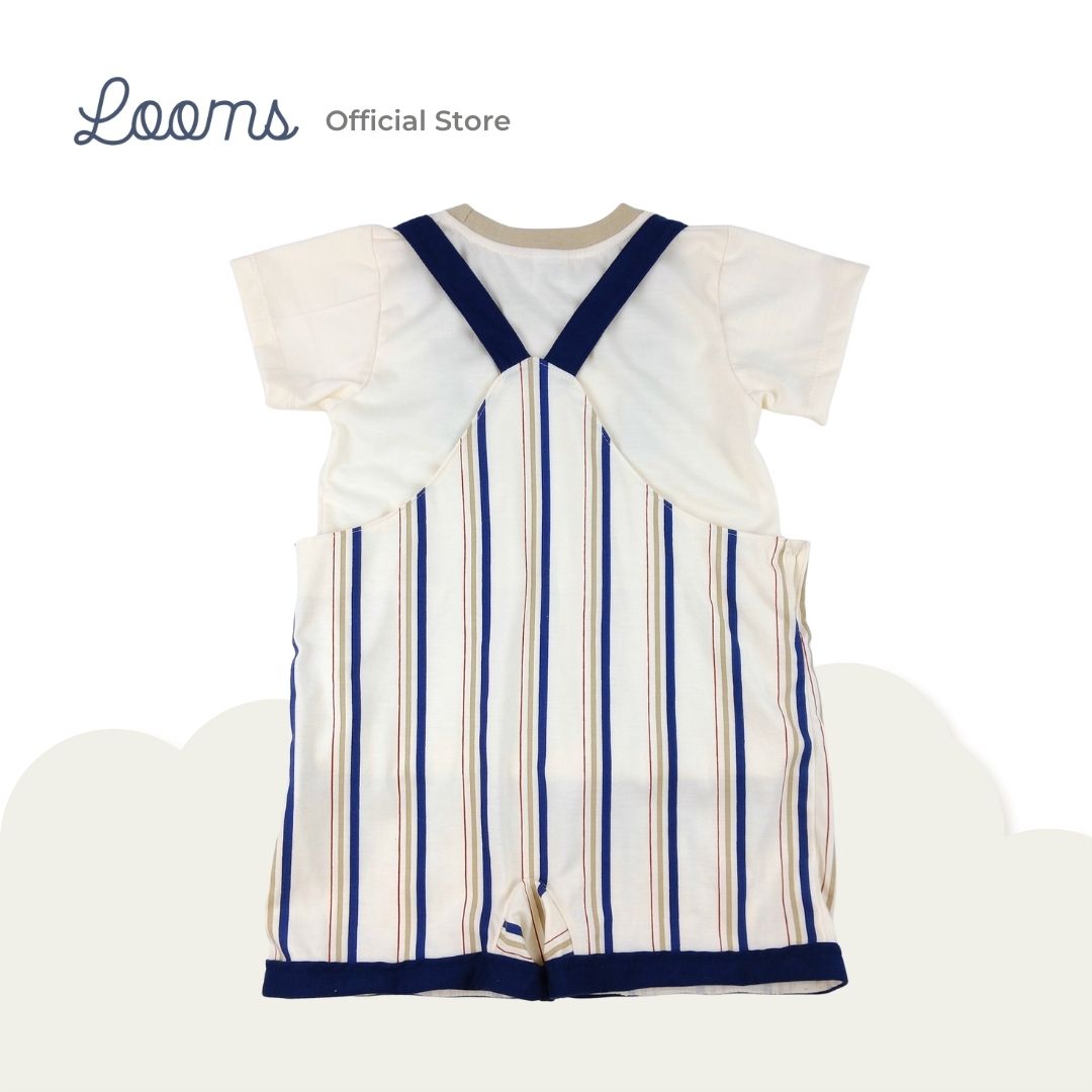 FRENCH SUMMER T-SHIRT AND JUMPER SHORTS SET FOR TODDLERS (1-3 YRS)