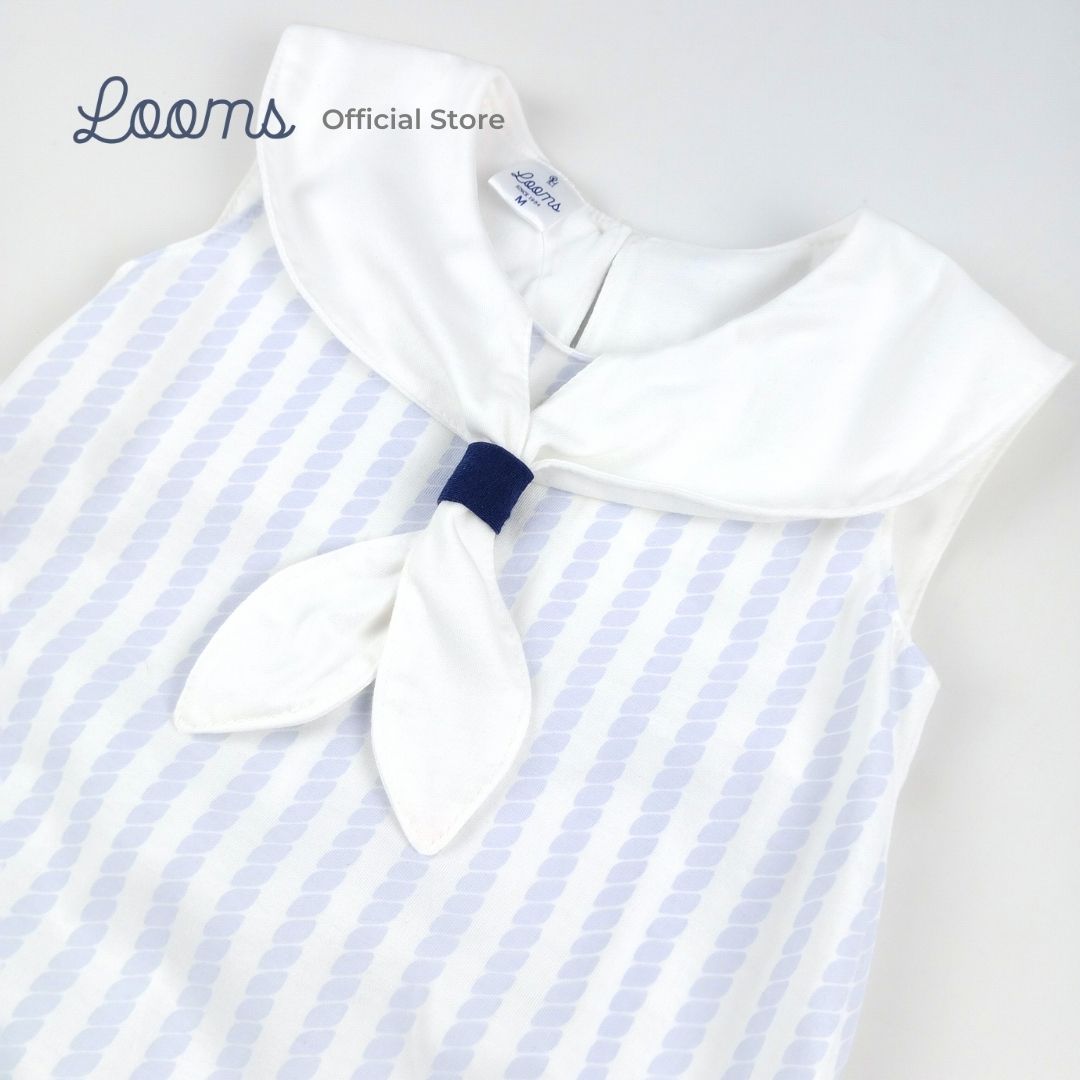 HAMPTONS SAILOR ROMPER FOR INFANTS (0-12 MOS)