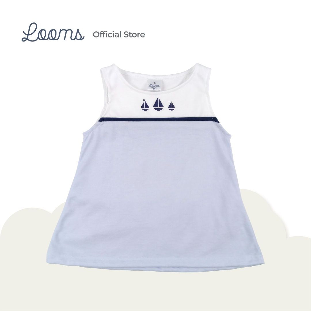 HAMPTONS SHIFT DRESS AND PANTY SET FOR INFANTS (0-12 MOS)