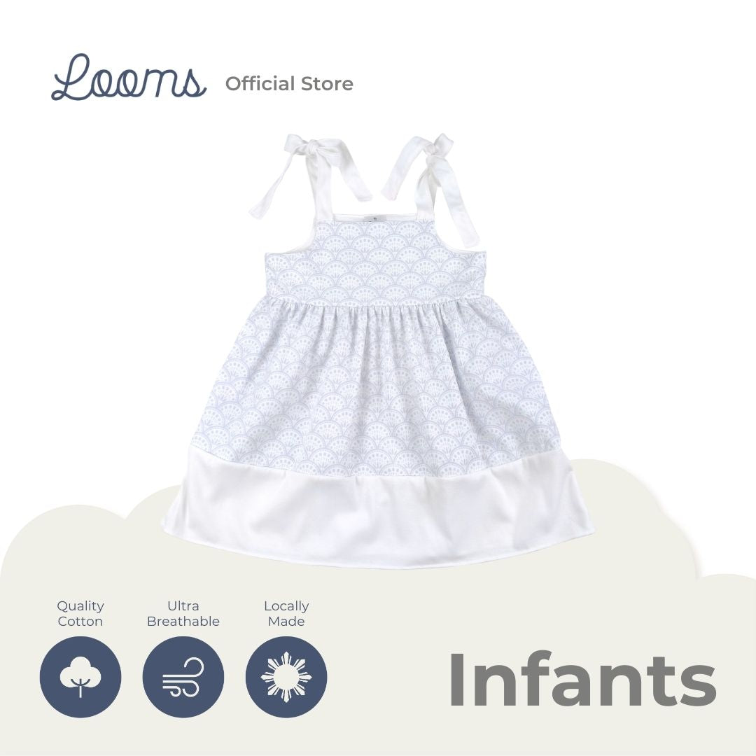 HAMPTONS STRAP DRESS FOR INFANTS (0-12 MOS)