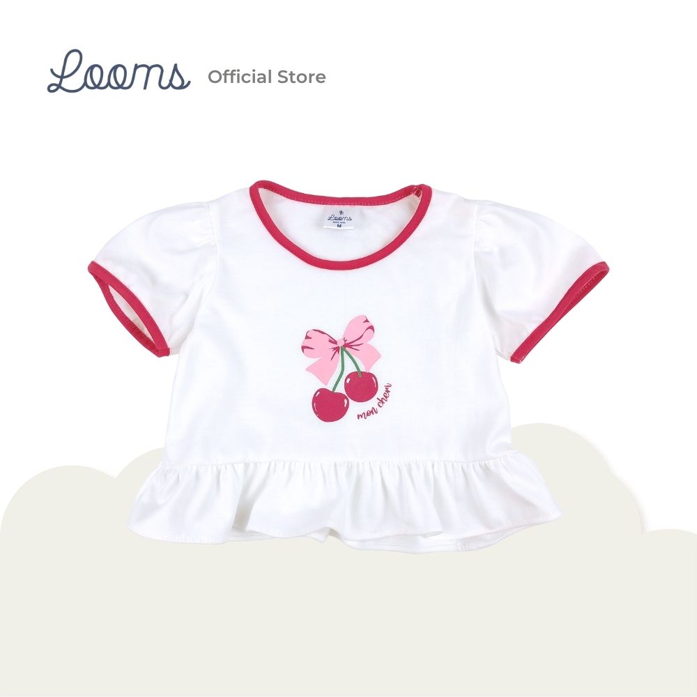 MON CHERI BLOUSE AND SHORTS SET FOR INFANTS (0-12 MOS)
