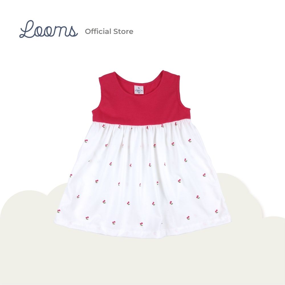 MON CHERI DRESS WITH HEADBAND SET FOR INFANTS (0-12 MOS)