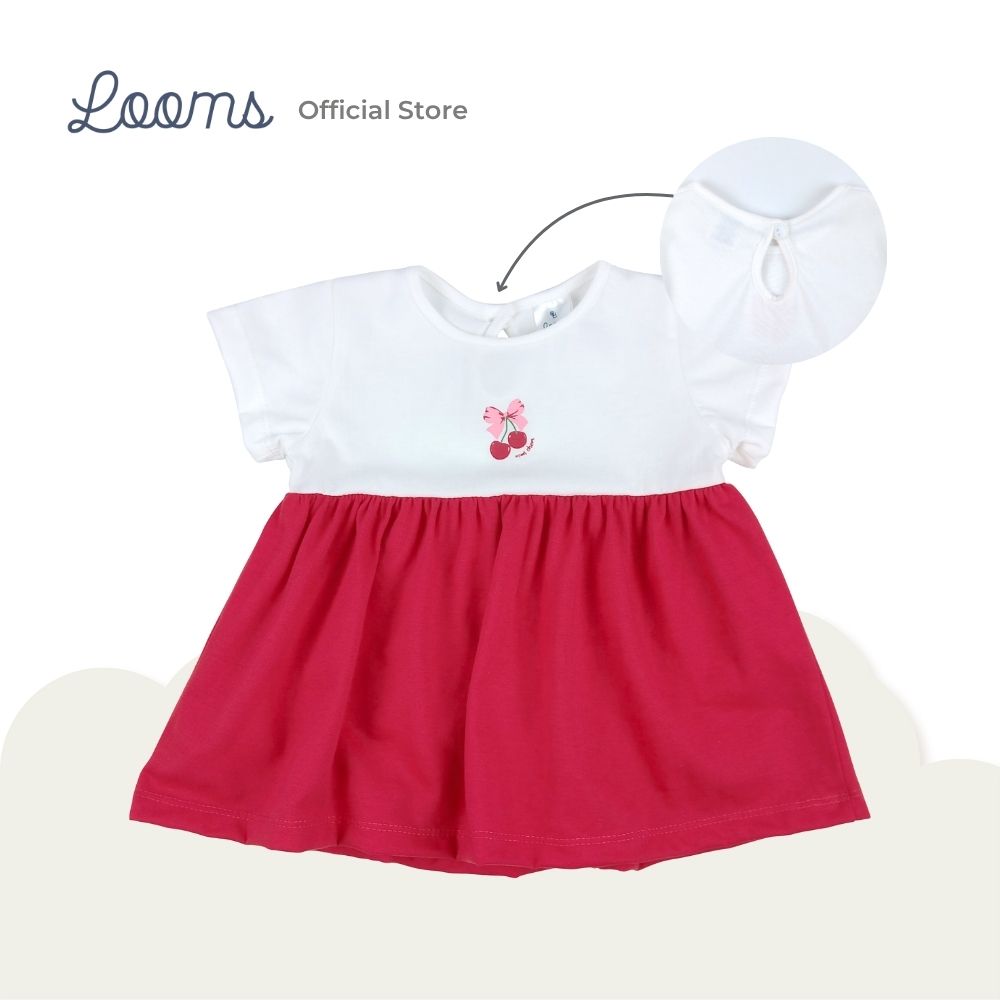 MON CHERI DRESS AND PANTY SET FOR INFANTS (0-12 MOS)