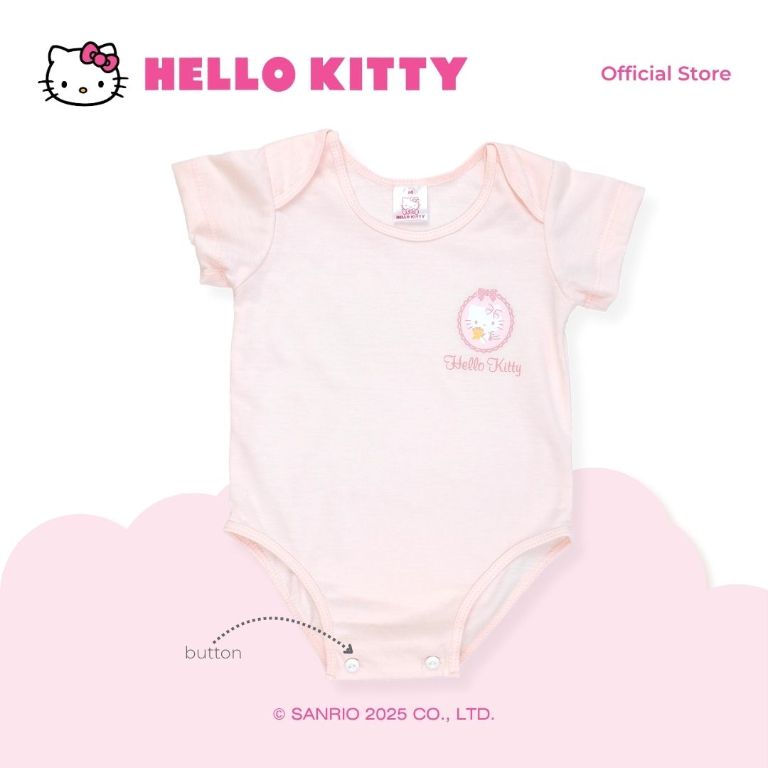 HELLO KITTY CUDDLY ONESIE FOR NEWBORN 0-6 MONTHS