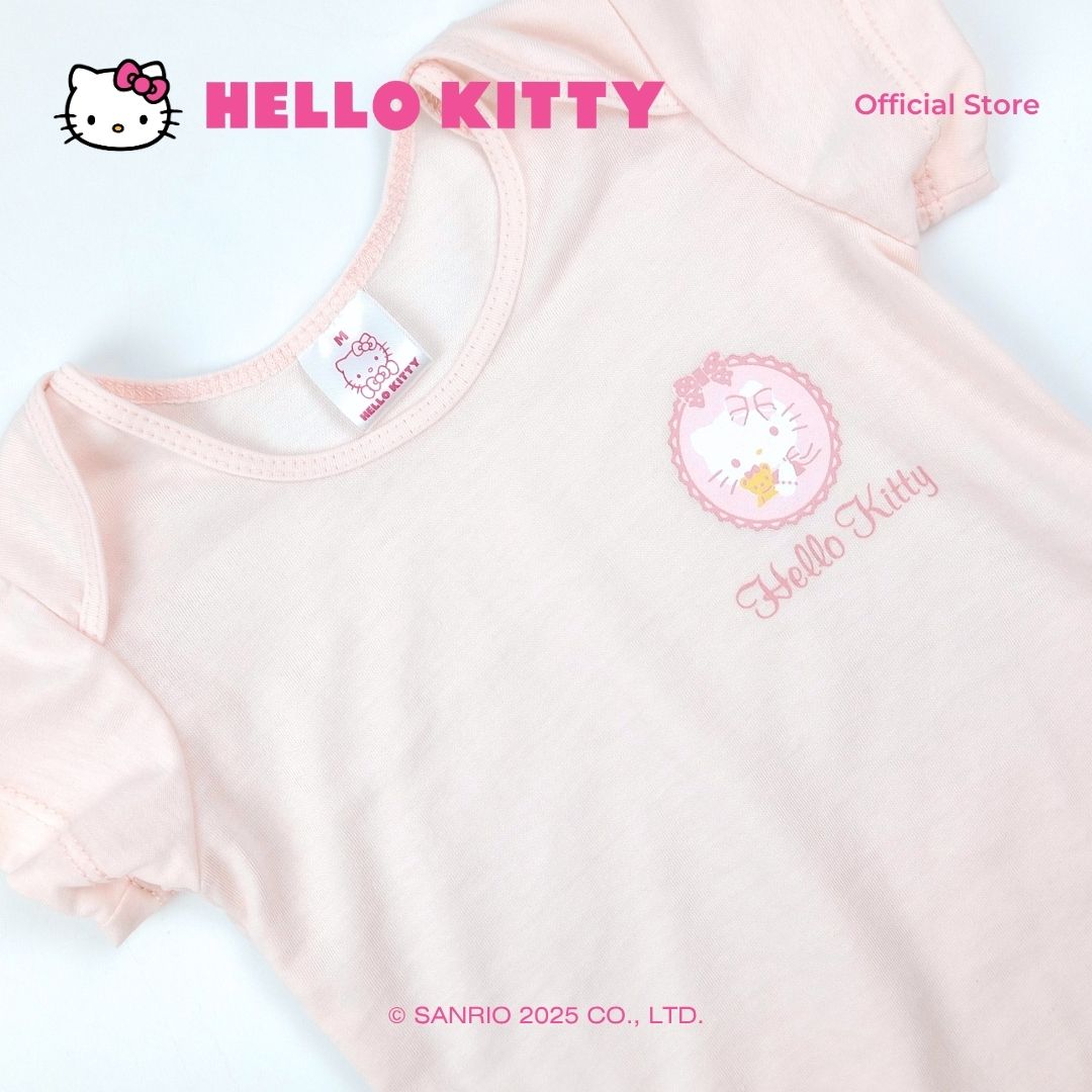 HELLO KITTY CUDDLY ONESIE FOR NEWBORN 0-6 MONTHS