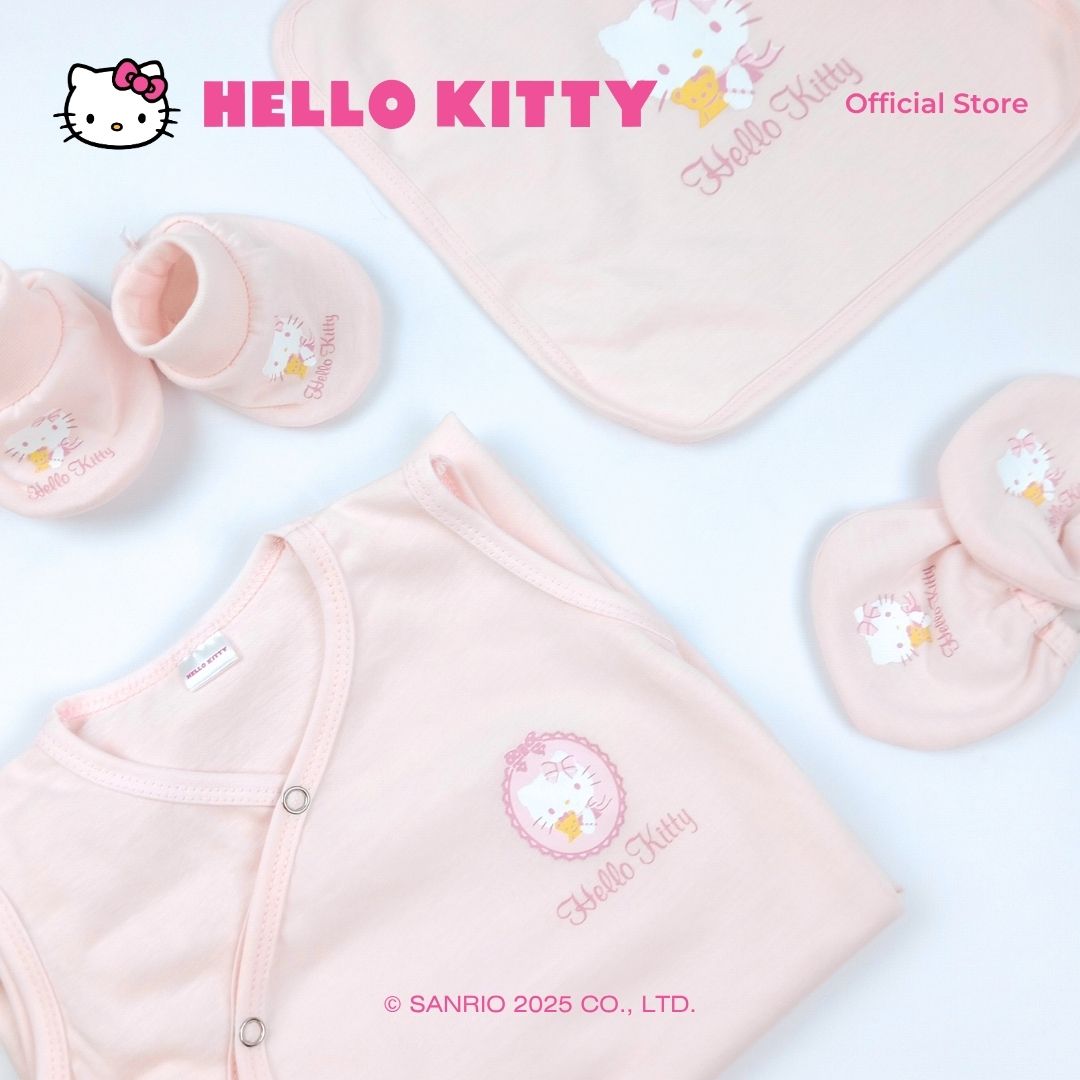 HELLO KITTY CUDDLY MITTENS FOR NEWBORN 0-6 MONTHS