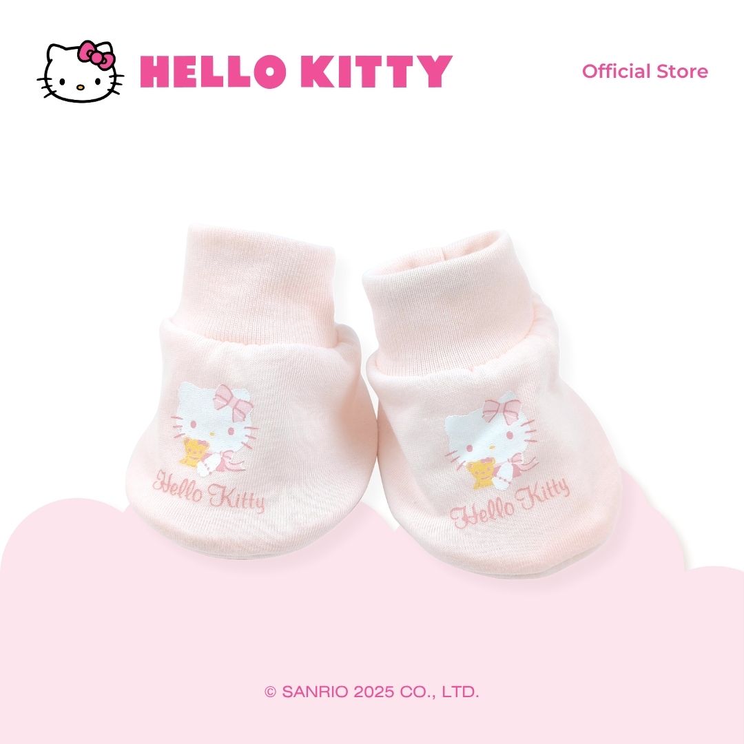HELLO KITTY CUDDLY BOOTIES FOR NEWBORN 0-6 MONTHS