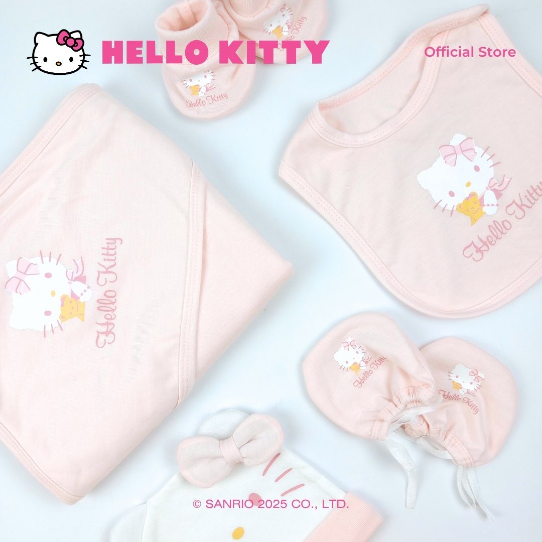 HELLO KITTY CUDDLY BOOTIES FOR NEWBORN 0-6 MONTHS