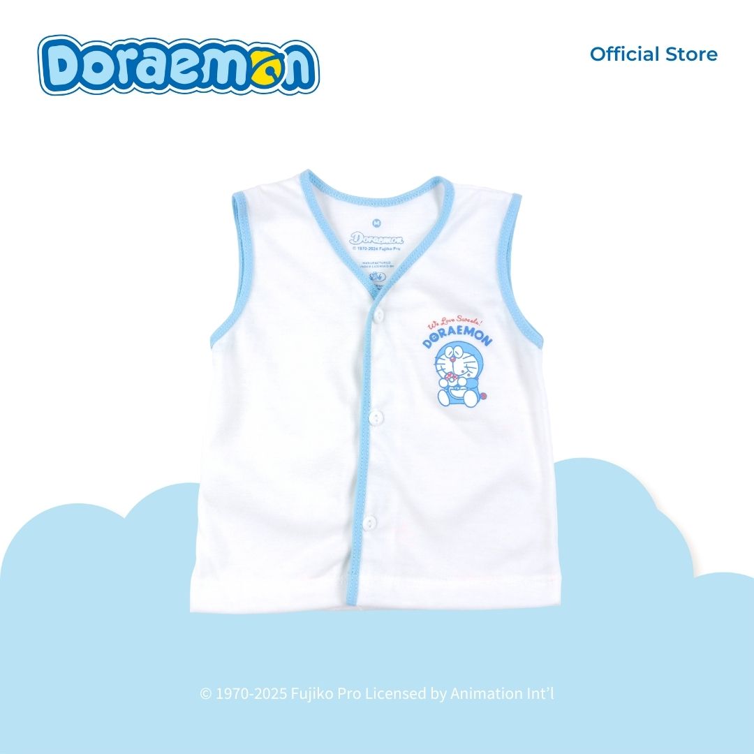 DORAEMON SWEETS 3 IN 1 SLEEVELESS TOP FOR NEWBORN (0-6 MOS)