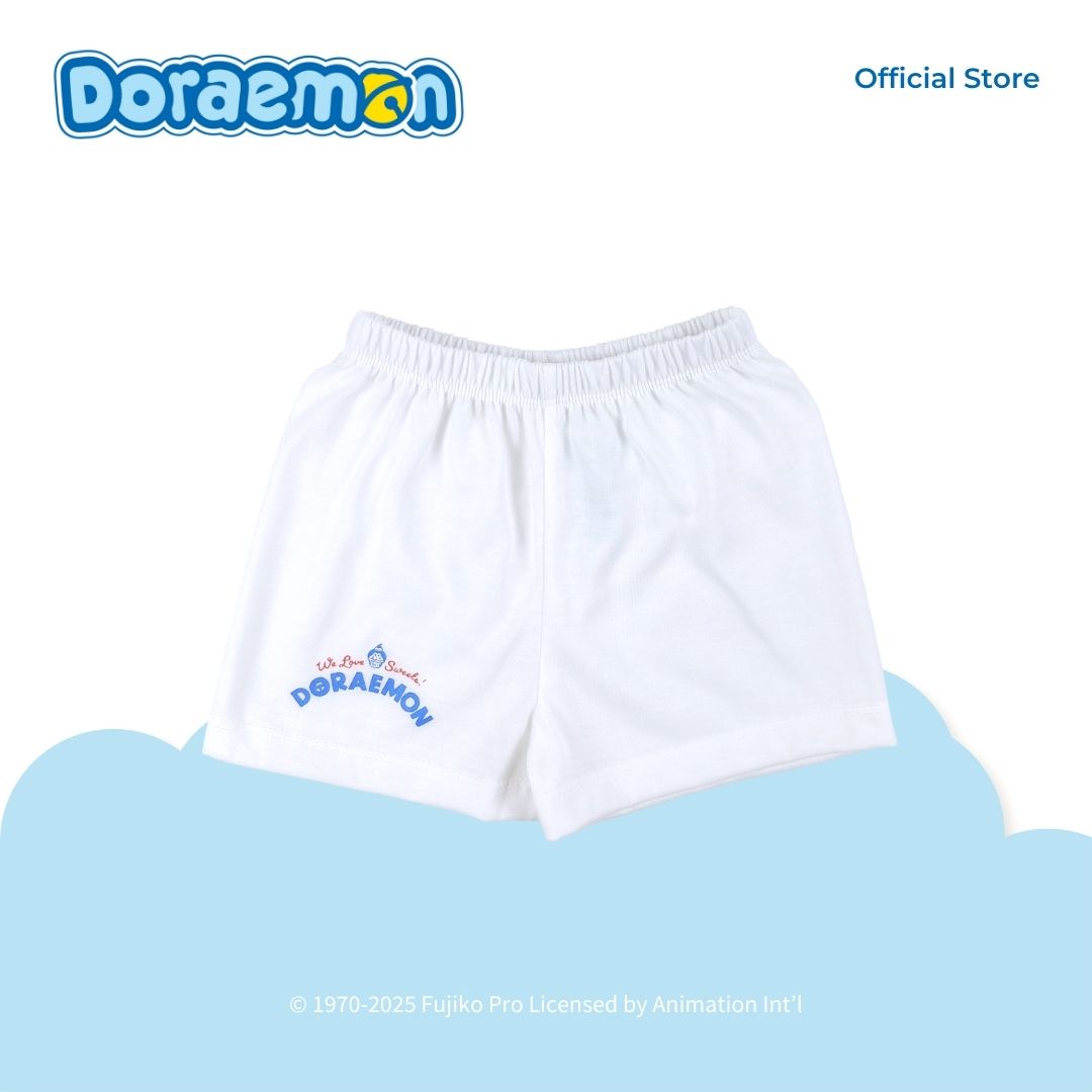 DORAEMON SWEETS 3 IN 1 SHORTS FOR NEWBORN (0-6 MOS)