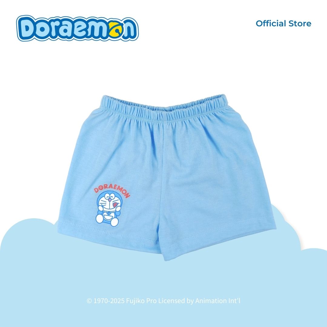 DORAEMON SWEETS 3 IN 1 SHORTS FOR NEWBORN (0-6 MOS)