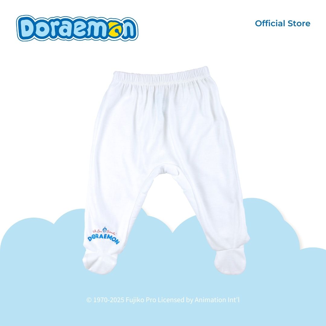 DORAEMON SWEETS 3 IN 1 FOOTED PAJAMA FOR NEWBORN (0-6 MOS)