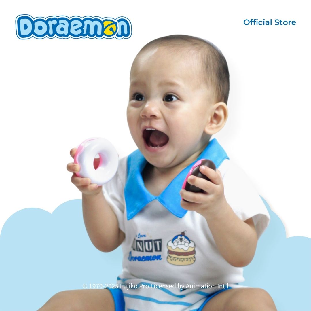 DORAEMON DESSERTS ONESIE AND BRIEF SET FOR INFANTS (3-12 MOS)