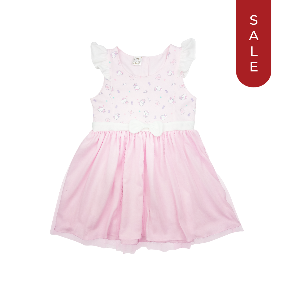 HELLO KITTY GRACIOUS DRESS FOR TODDLERS (1-3 YRS OLD)