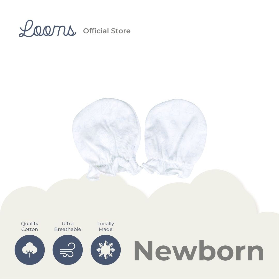 SLEEPY MOUNTAINS MITTENS FOR NEWBORN (0-6 MOS)