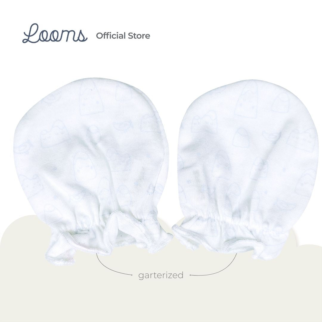 SLEEPY MOUNTAINS MITTENS FOR NEWBORN (0-6 MOS)