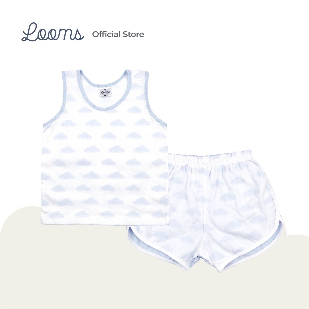 SLEEPY MOUNTAINS SANDO TOP FOR NEWBORN (0-6 MOS)