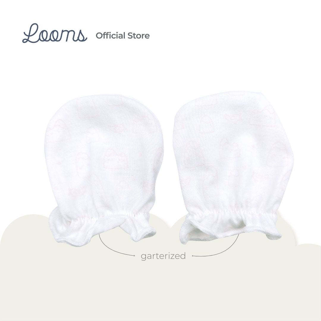 SLEEPY MOUNTAINS MITTENS FOR NEWBORN (0-6 MOS)