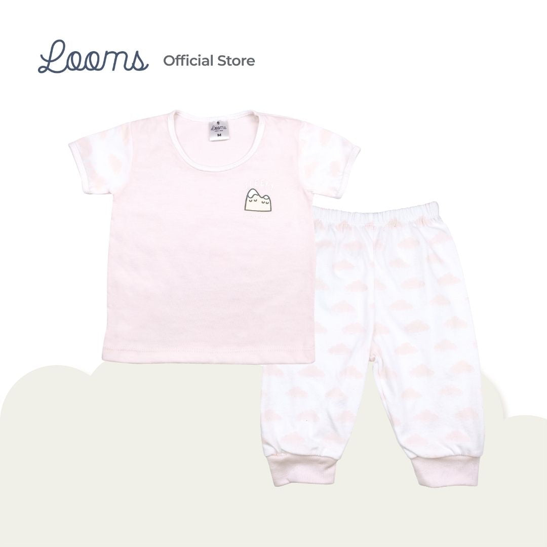 SLEEPY MOUNTAINS T-SHIRT TOP FOR NEWBORN (0-6 MOS)