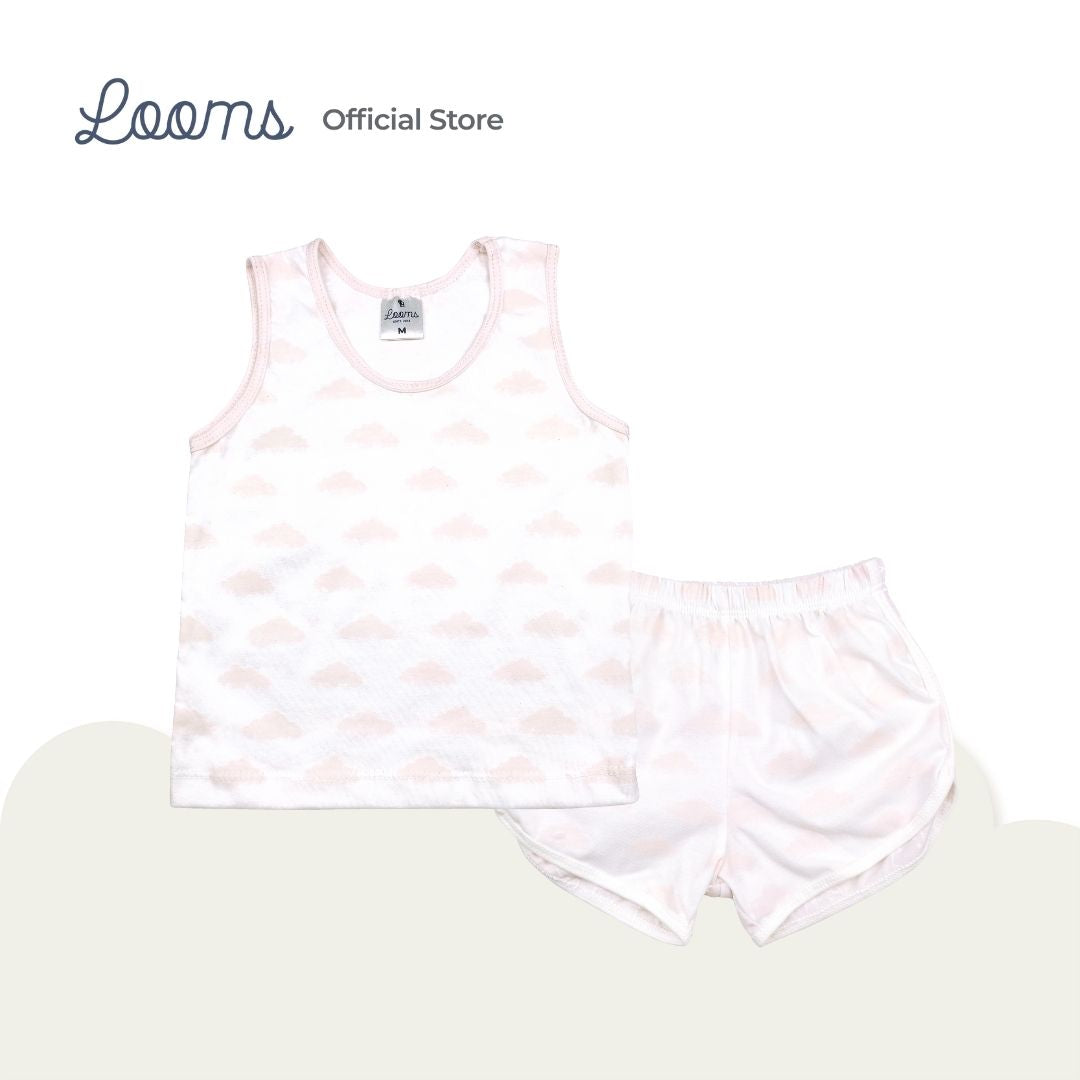 SLEEPY MOUNTAINS SHORTS FOR NEWBORN (0-6 MOS)