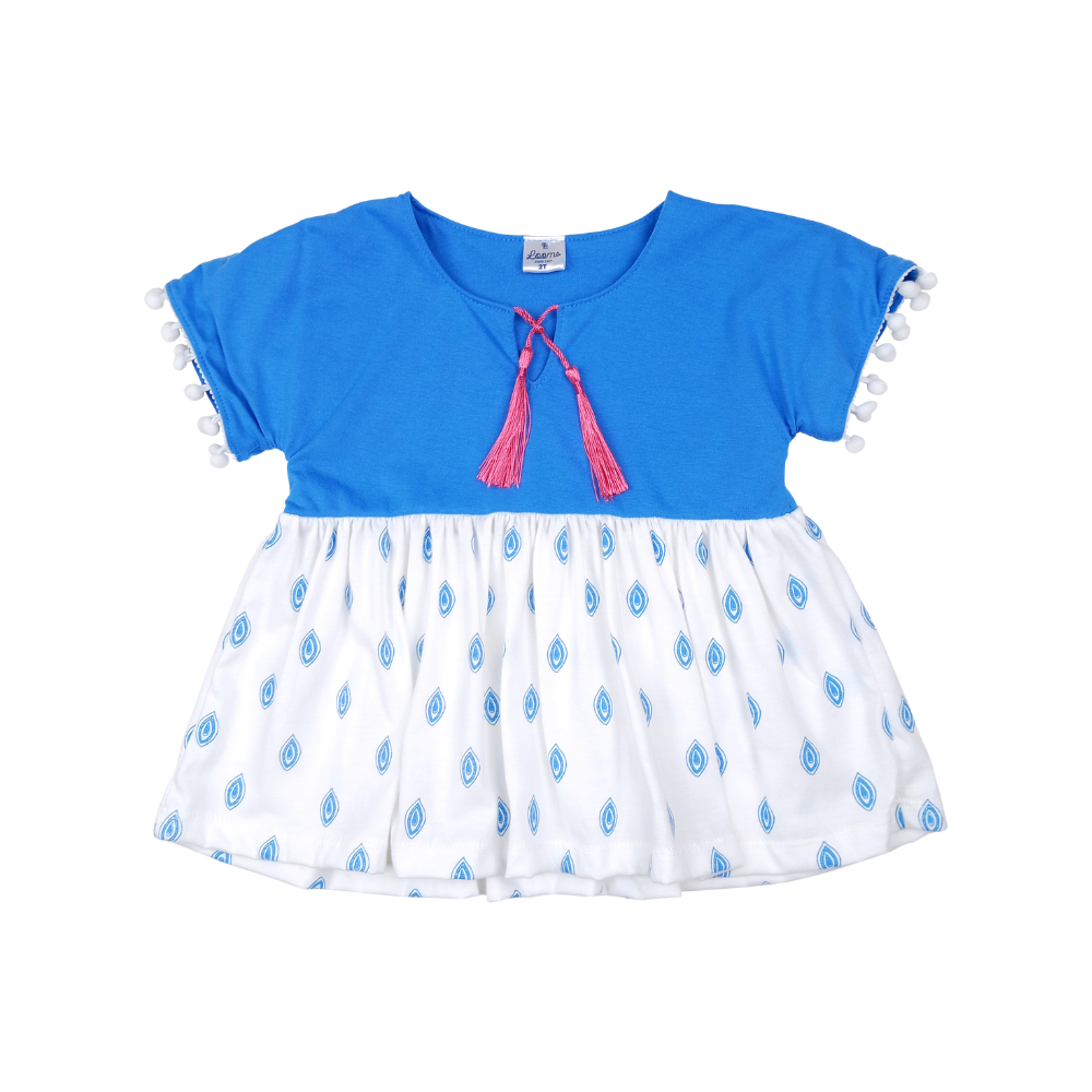 SURAMYA LONG BLOUSE FOR TODDLERS 1-4 YEARS OLD