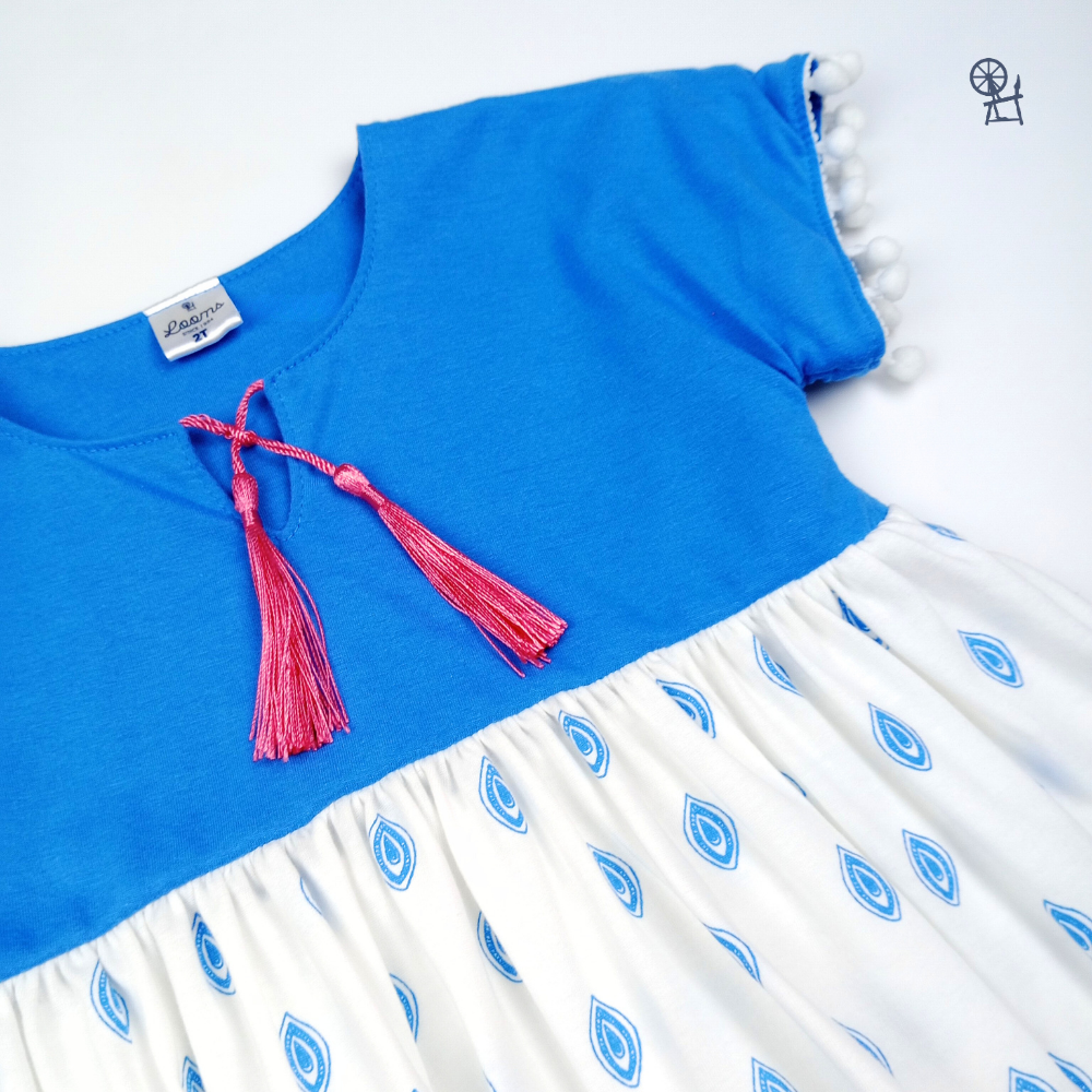 SURAMYA LONG BLOUSE FOR TODDLERS 1-4 YEARS OLD