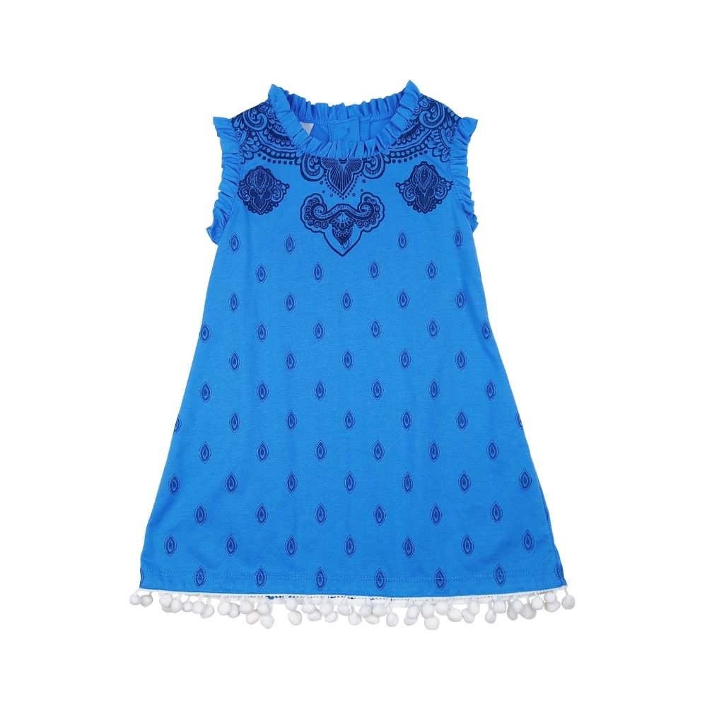 SURAMYA RUFFLED DRESS FOR TODDLERS 1-4 YEARS OLD