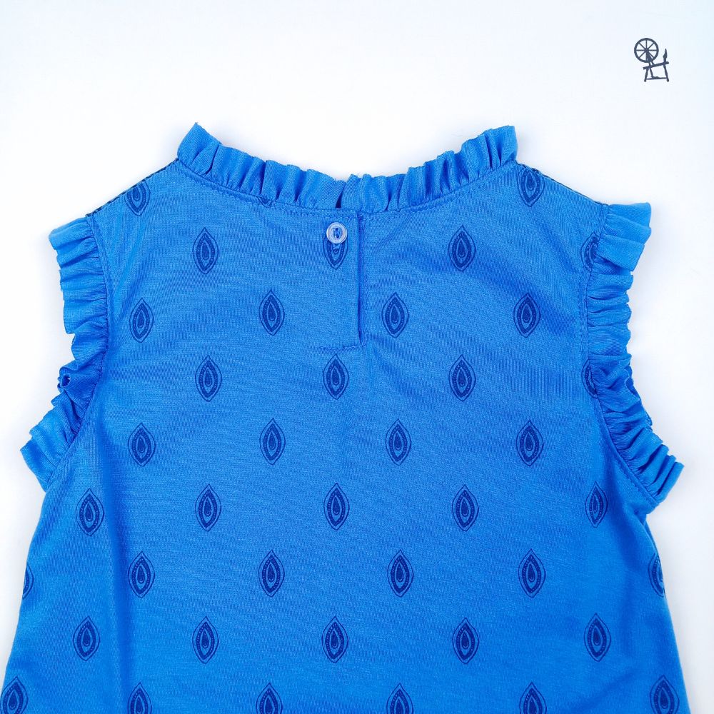 SURAMYA RUFFLED DRESS FOR TODDLERS 1-4 YEARS OLD
