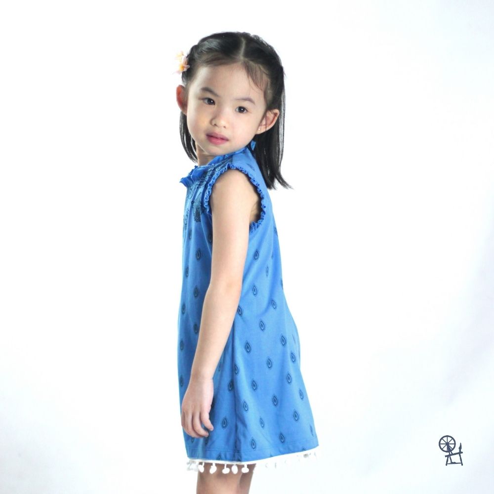 SURAMYA RUFFLED DRESS FOR TODDLERS 1-4 YEARS OLD