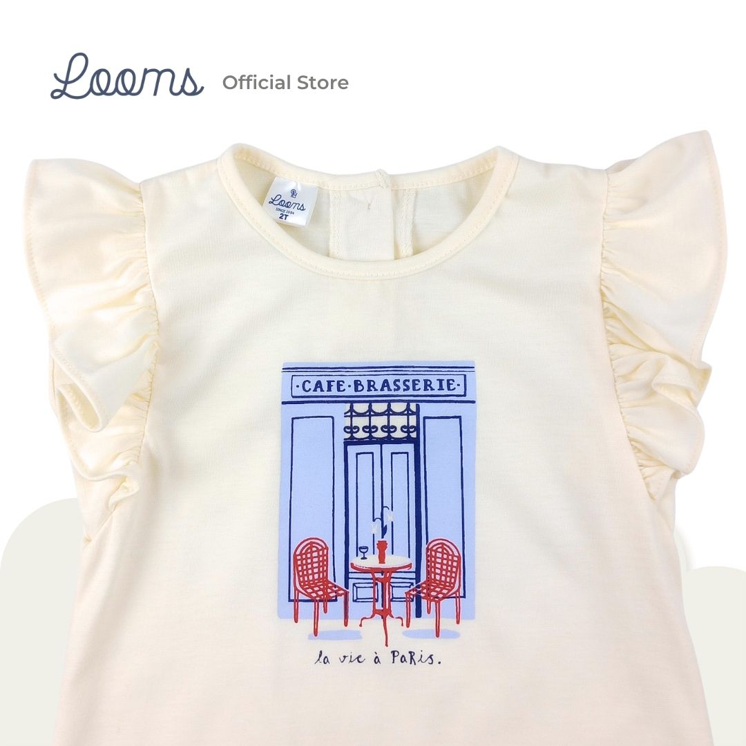 FRENCH SUMMER DRESS FOR TODDLERS (1-3 YRS)