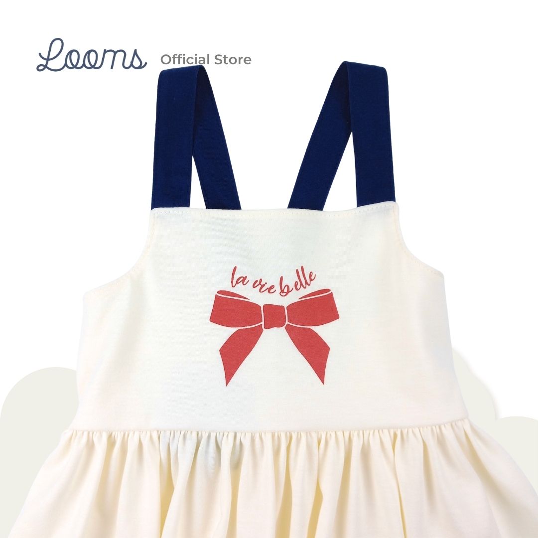 FRENCH SUMMER SUN DRESS FOR TODDLERS (1-3 YRS)