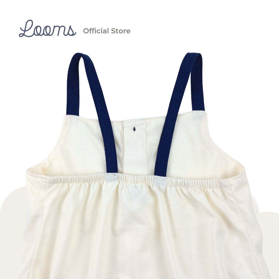 FRENCH SUMMER DRESS AND HEADBAND SET FOR TODDLERS (1-3 YRS)