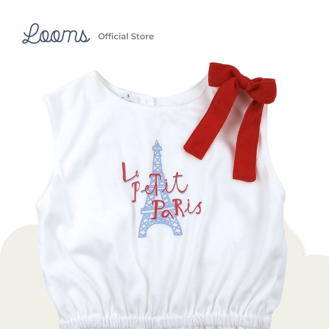 FRENCH SUMMER JUMPSUIT FOR TODDLERS (1-3 YRS)
