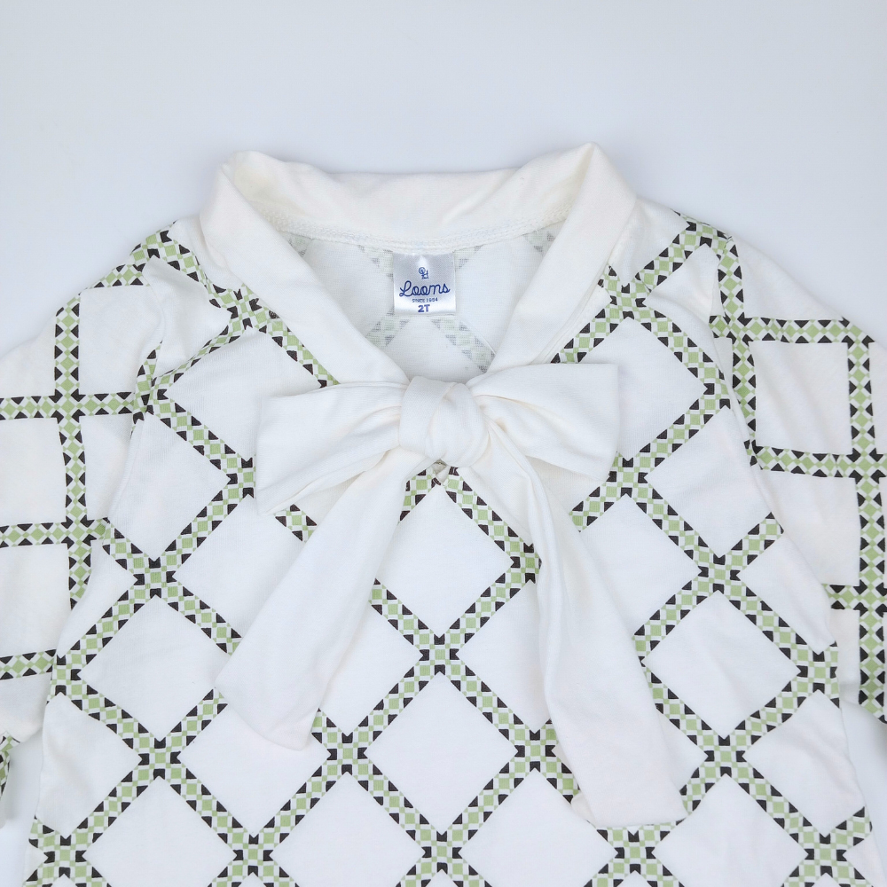 MOROCCAN LONGSLEEVED SHORT DRESS FOR TODDLERS (1-3 YEARS OLD)
