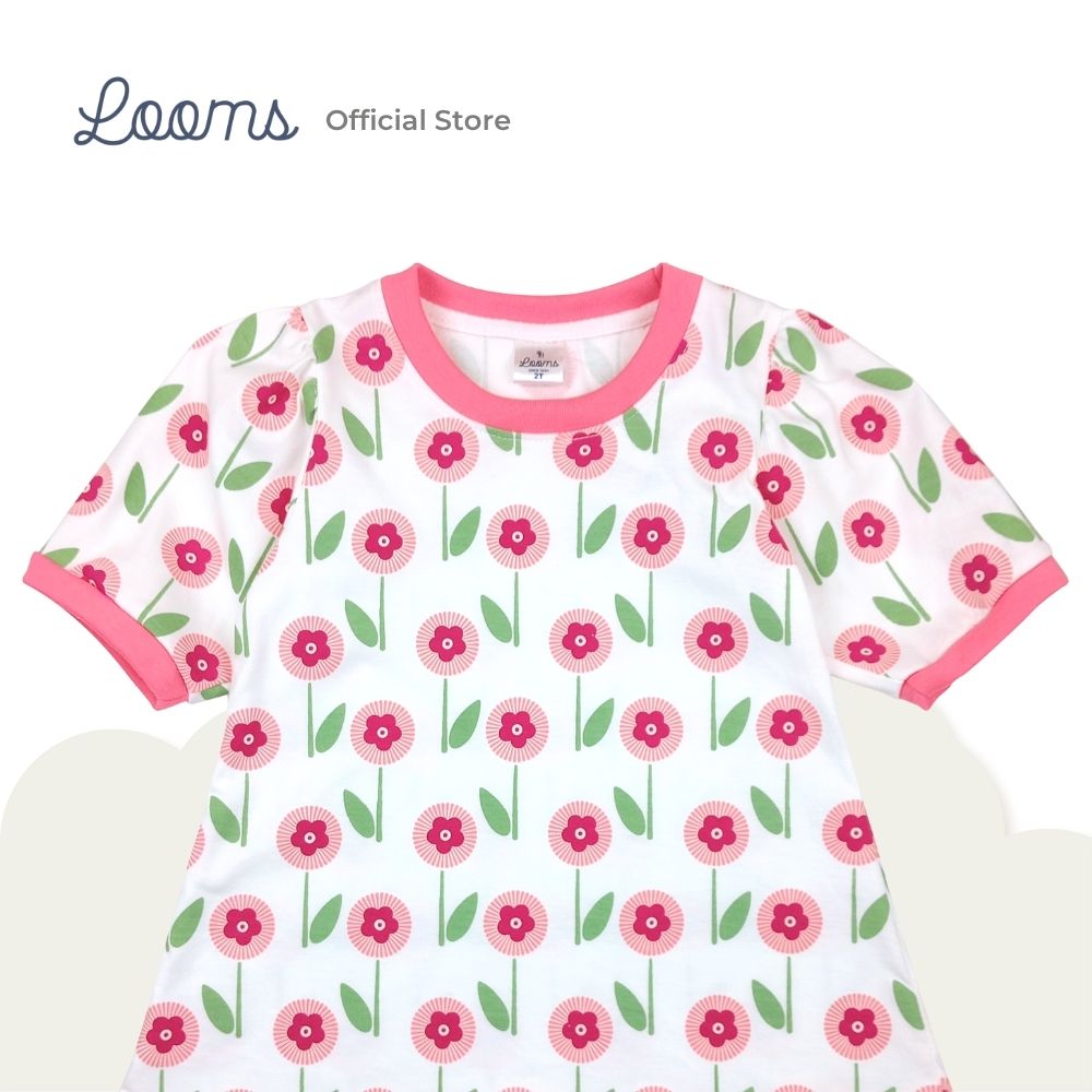 BLOOMS DRESS FOR TODDLERS (1-3 YRS)