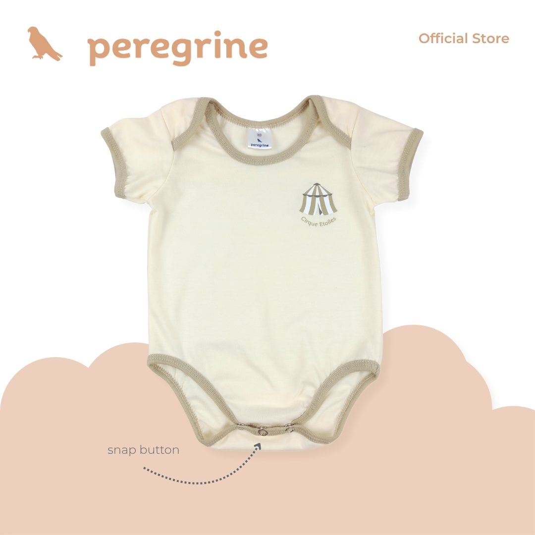 PEREGRINE CIRQUE BEBE ONESIE 2 IN 1 PACK FOR NEWBORN (0-6 MOS)