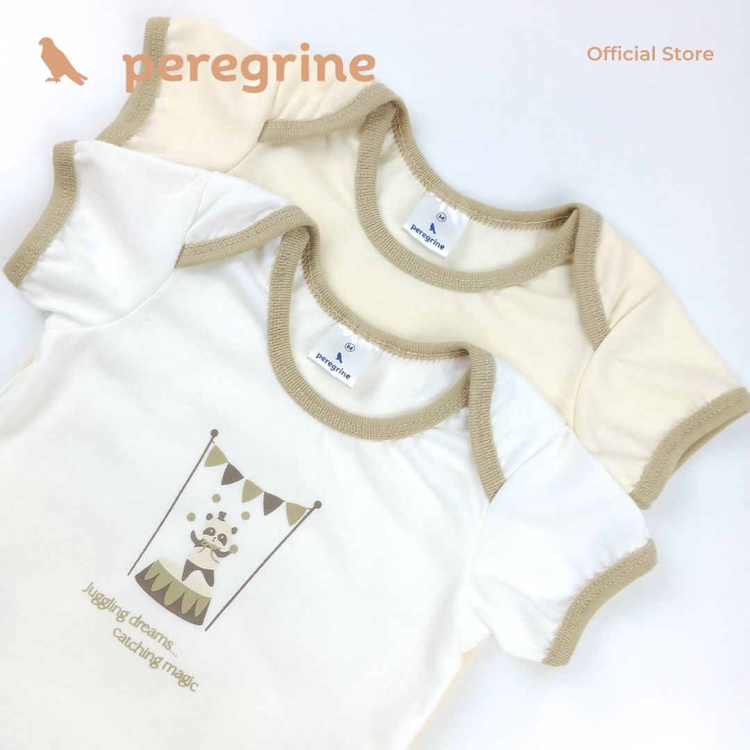 PEREGRINE CIRQUE BEBE ONESIE 2 IN 1 PACK FOR NEWBORN (0-6 MOS)