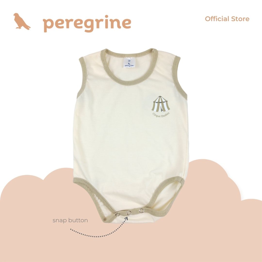 PEREGRINE CIRQUE BEBE SLEEVELESS ONESIE 2 IN 1 PACK FOR NEWBORN (0-6 MOS)