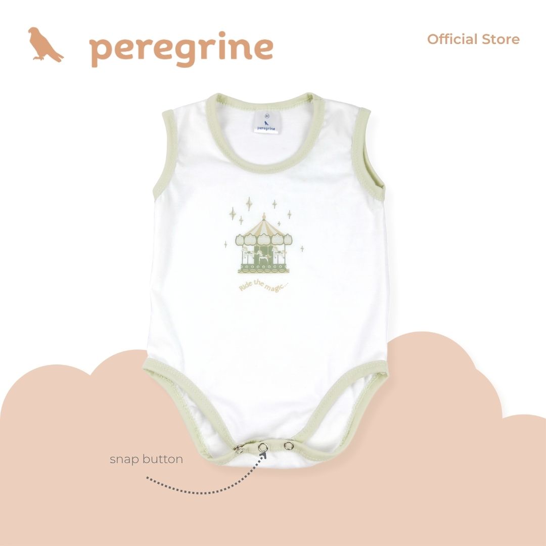 PEREGRINE CIRQUE BEBE SLEEVELESS ONESIE AND SHORTS SET FOR NEWBORN (0-6 MOS)