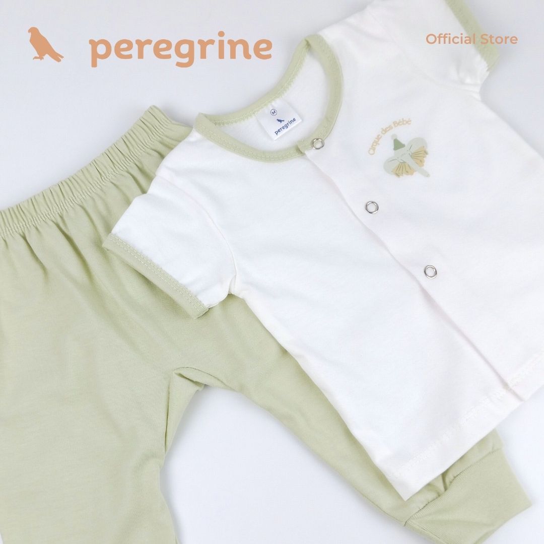 PEREGRINE CIRQUE BEBE SHIRT AND PAJAMA SET FOR NEWBORN (0-6 MOS)